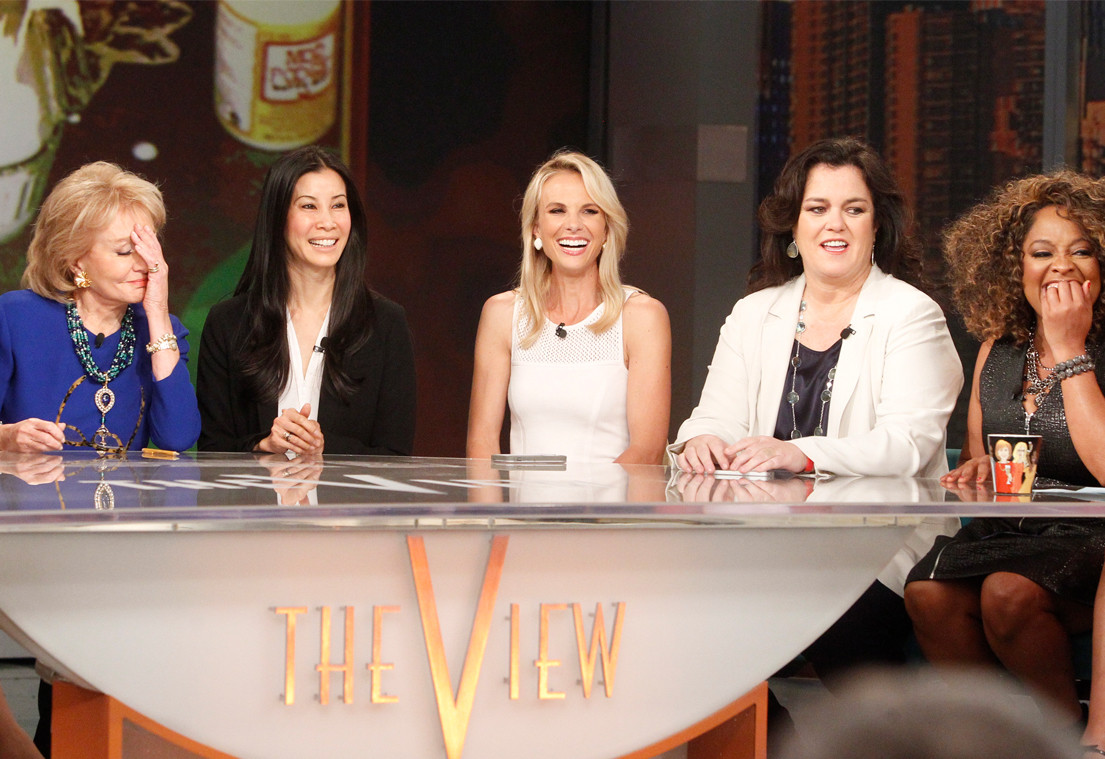 Rosie O'Donnell, Elisabeth Hasselbeck, The View Rosie O'Donnell, Elisabeth Hasselbeck, The View